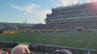 Tim Hortons Field (Hamilton Tiger-Cats CFL); View From Section 114 Row 9 - 6/16/24 vs Saskatchewan