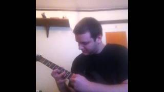 eruption guitar cover left handed