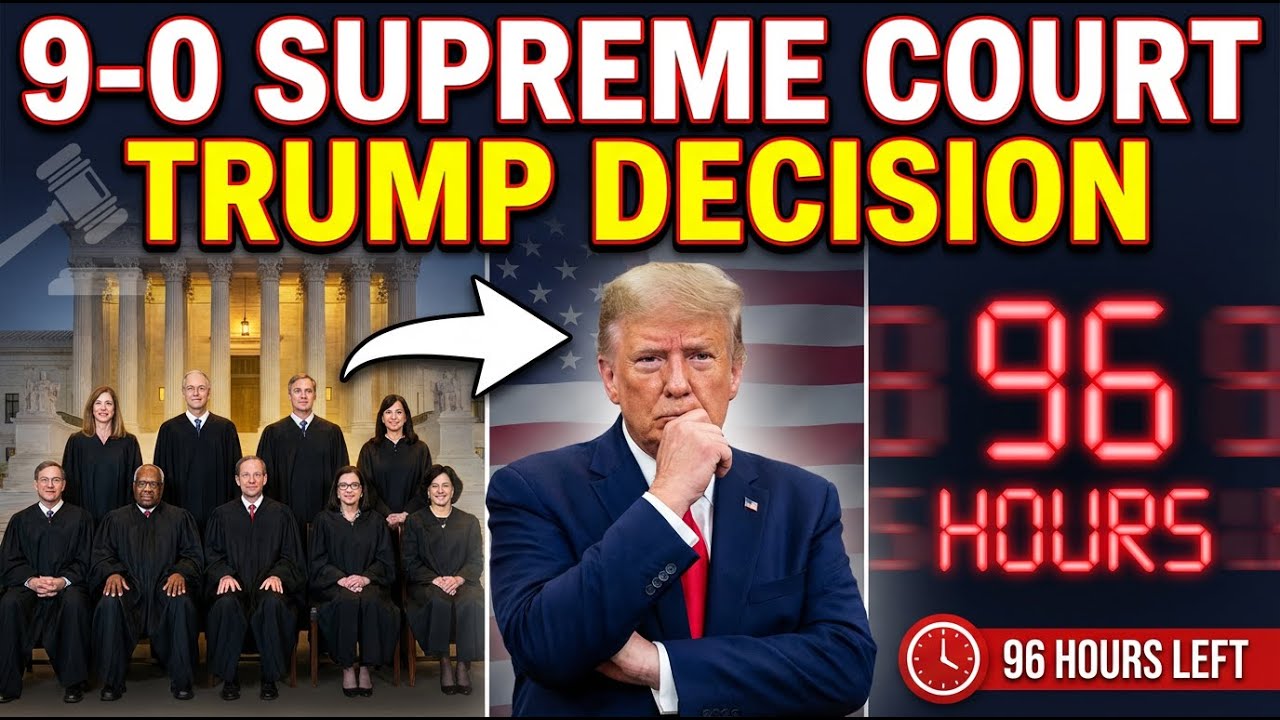 Supreme Court's 9 0 Decision Changes Everything for Trump  | What Happens in 96 Hours