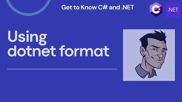 Using dotnet format and file scoped namespaces in C# 10    NET 6