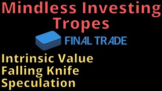 Mindless investing tropes that need to die.