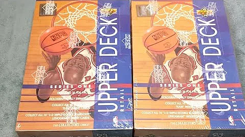 1993-94 Upper Deck Box Break! Micheal Jordan short print insert error box?!