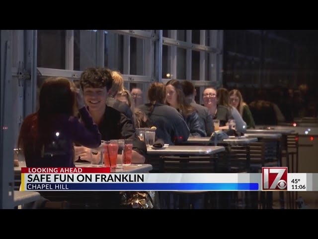 Safe fun on Franklin Street for UNC vs Duke basketball game class=