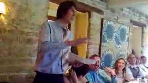 Stephen Georges Best Man Speech