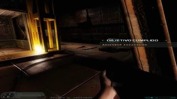 Doom 3 (ROE), Erebus - Level 1: Main Excavation (Sikkmod 1.1, Wulfen Textures) Español