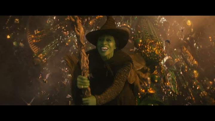 Defying Gravity (Ending Scene) | WICKED (4K)