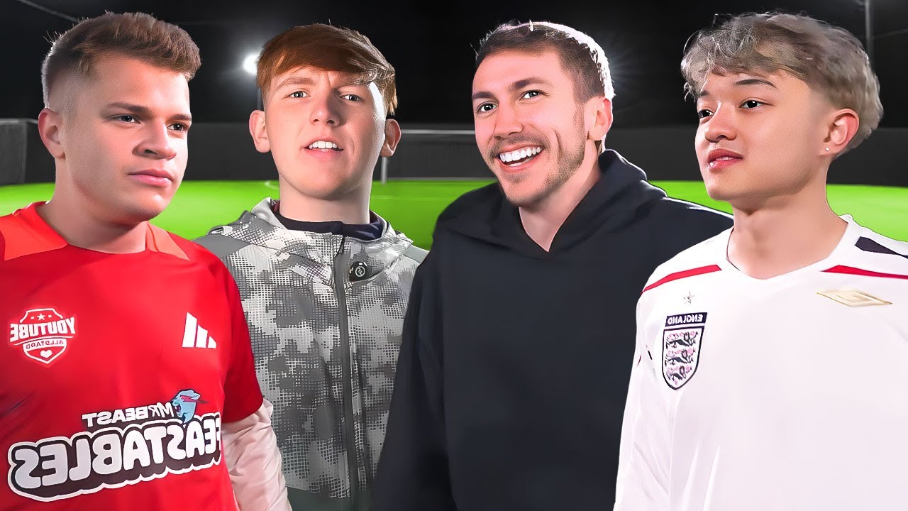 Sidemen, FaZe, AngryGinge, Jynxzi & More Play Football!