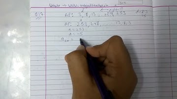 Chapter 5 Exercise 5.2 (Q17 Q18 Q19 Q20) class 10 maths || Ncert in English or Hindi