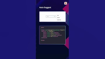 auto suggest using html and css #coding #programming #shorts #ytshorts #autosuggestion #htmlcss #css