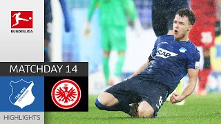 TSG Hoffenheim - Eintracht Frankfurt 3-2 | Highlights | Matchday 14 - Bundesliga 2021/22