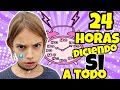 ⏰ 24 horas diciendo SÍ A TODO - Me quedo sin GIMNASIA RÍTMICA !😭 / El mundo de Indy