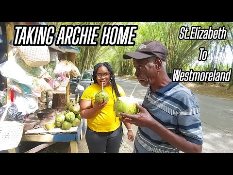 TAKING ARCHIE HOME FROM ST.ELIZABETH TO WESTMORELAND AFTER HE SENT A LITTLE TIME