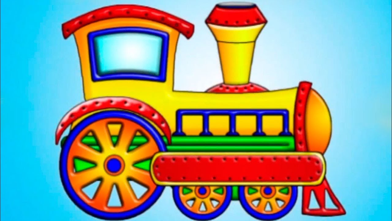 Картинки поездов и паровозов для детей