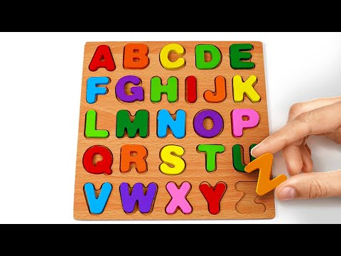ABC Puzzle Activities for Kids | Toys Letters Hunting for Toddlers | Preschool Learning Video