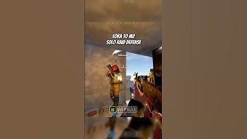 eoka to m2 solo raid defense #rust