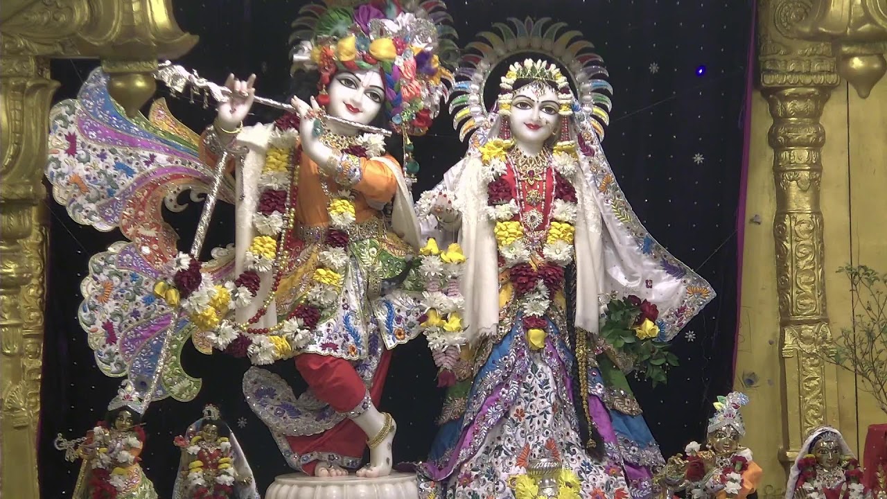 🙏🌟 Radha Gopinath Mandir Daily Live | Edison, NJ 🕉️🎶