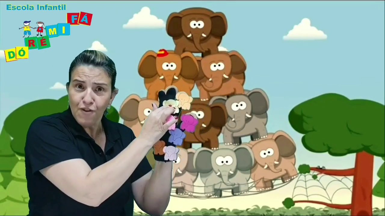 Dez Elefantes na Teia.