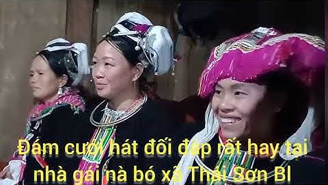 Đám cưới hát đối đáp rất hay tại nhà gái nà bó xã Thái Sơn Bảo Lâm √Phong Đưa tin vui