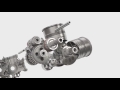 Ducati 1299 Superleggera Panigale, V-2 engine assembly animation