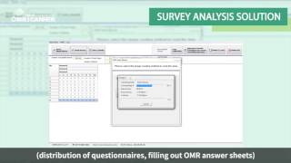 OMRSCANNER Introduction - OMR Software English sub.