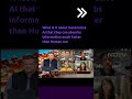 NDTV Live Debate on - Man VS. Machine, How Dangerous Is Artificial Intelligence?