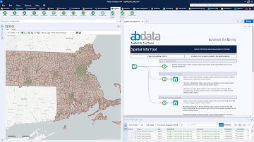 Alteryx Spatial Info Tool Demonstration