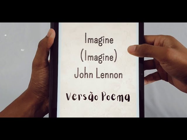 IMAGINE (TRADUÇÃO) - John Lennon 