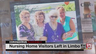 Nursing home visitors left in limbo