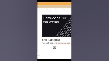 Free FIGMA Icons & Assets | Figma Tutorial for Beginners