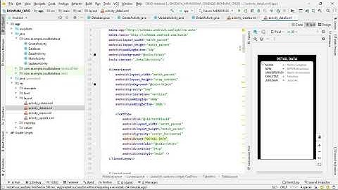 Membuat Aplikasi CRUD Android Studio