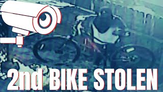BIKE THIEF CAUGHT ON CAMERA! 2nd Bike Stolen in 2 months! Ledge X2 Exposure Experiment Taken!