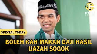 Ustadz Abdul Somad | Hukum Makan Gaji Hasil Sogok