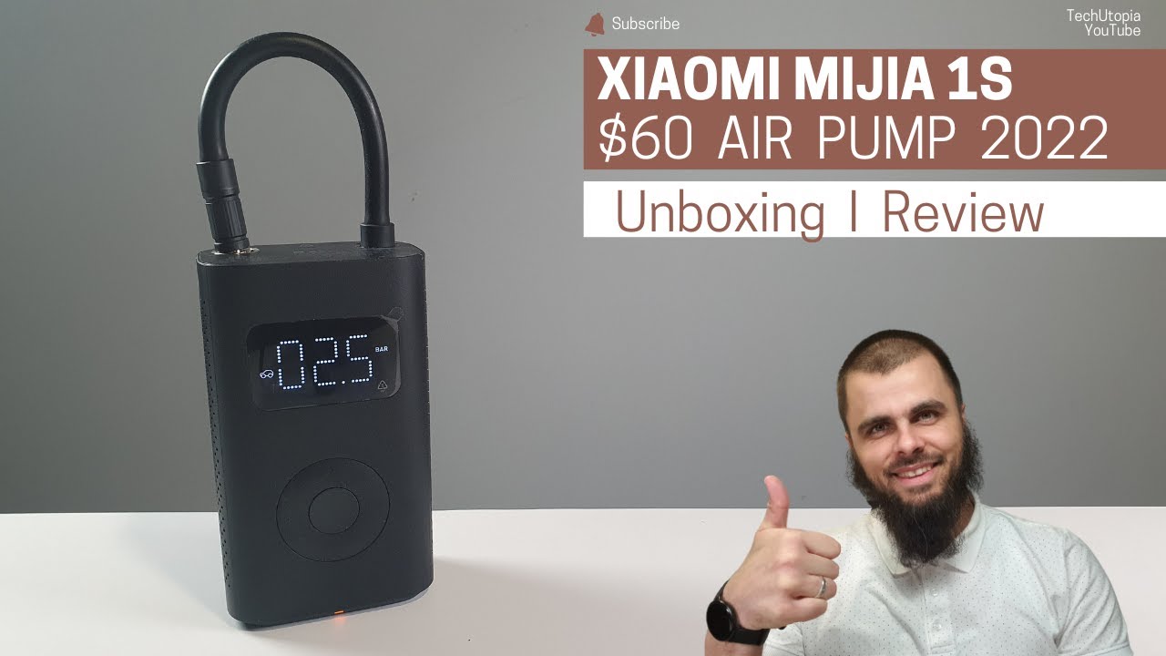 Test Xiaomi Mi Portable Air Pump 1S : une petite pompe qui ne