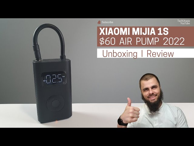 ⏯️ On vous parle du Xiaomi Mi Portable Air Pump 1S, un gonfleur électr