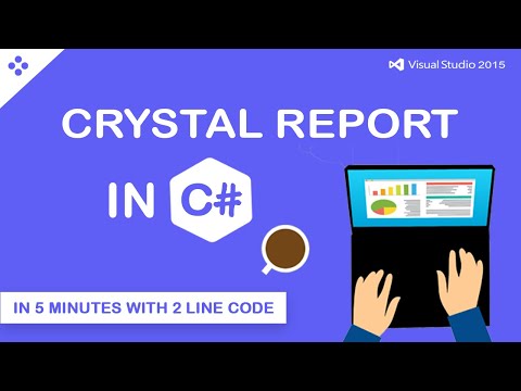 How to Create Crystal Report in C# 2020