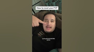 How To Reset Your FYP (For You Page) on TikTok!"