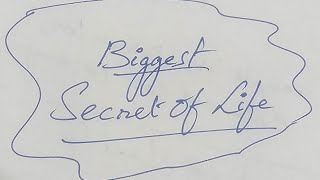 biggest secret of life ?( naa antharangam lo-140)