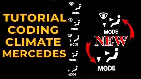 Encoding Climate control on Mercedes W212 / Activation 7 Zones of Blowing Climate Control Mercedes