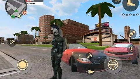 Rope hero vice town by naxeex android gameplay part-1 Walkthrough Gameplay cartoons