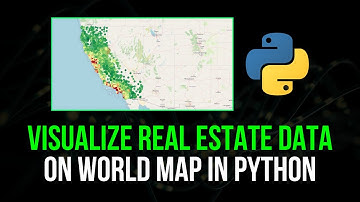 Real Estate Data Visualization Using Map in Python