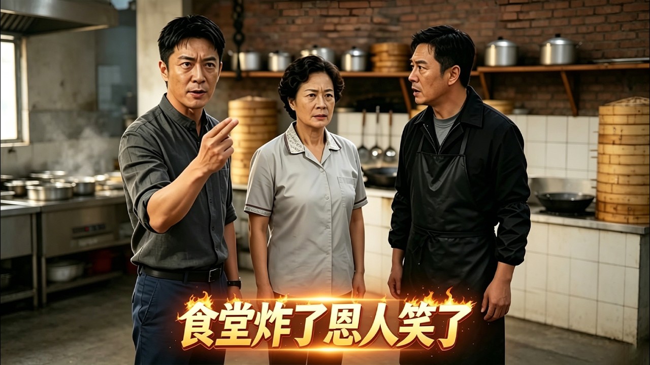 食堂炸了恩人笑了