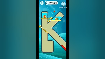 Save the fish pull the pin level 2 - 5 | fish love game#Viral#viralvideo#trending#gami thng#gameplay