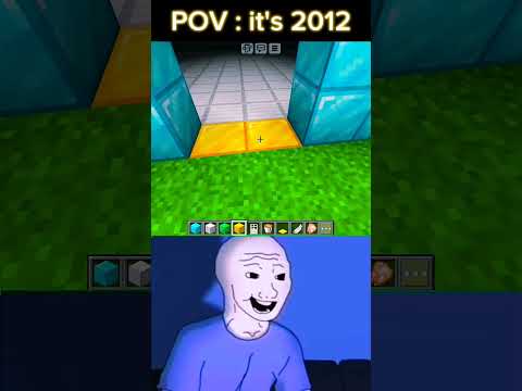 Minecraft old days