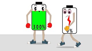 Low batteries charging by full battery || battery charging animation 0 to 100 screenshot 4