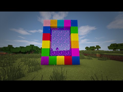 minecraft---how-to-make-a-portal-to-candy-land!!-(no-mods)