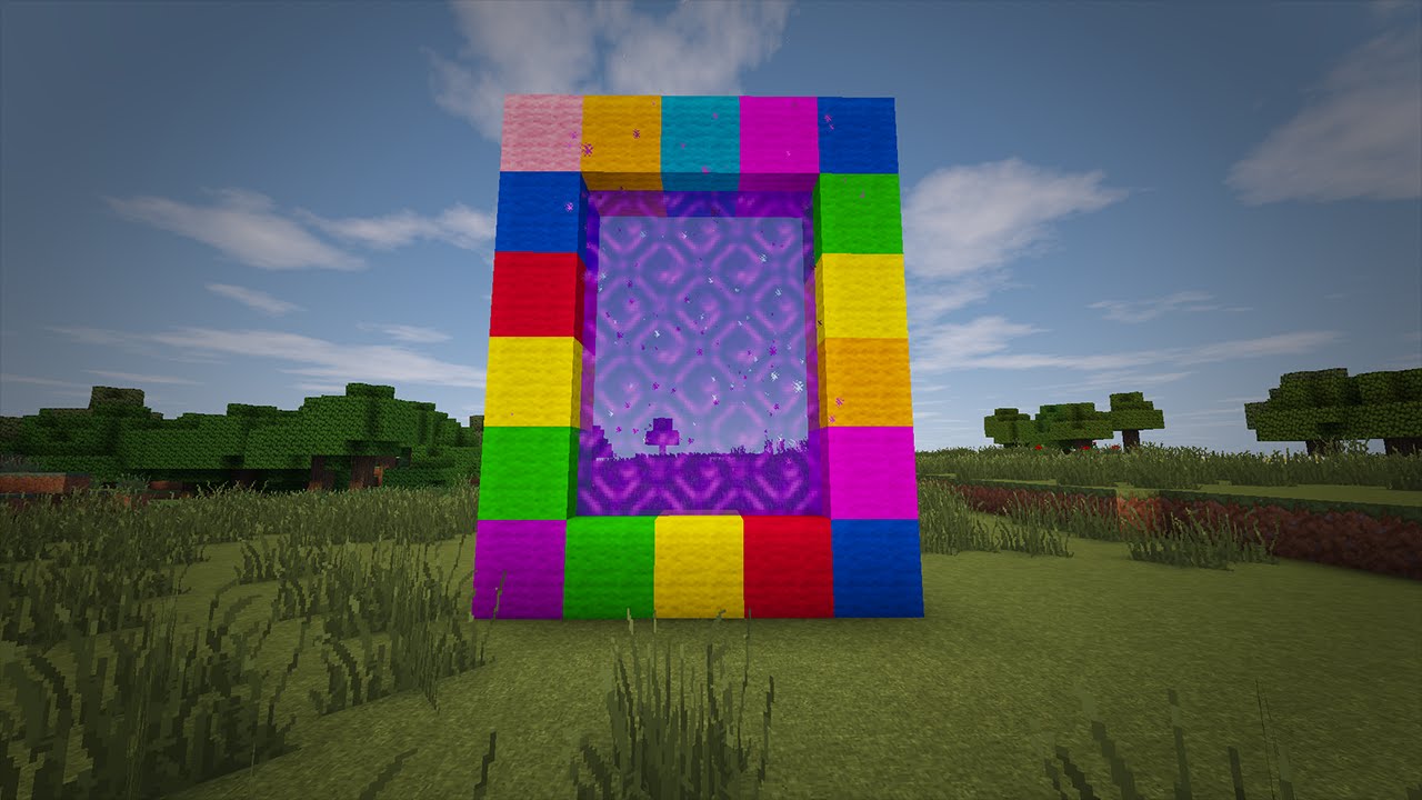 Minecraft - How to make a Portal to CANDY LAND!! (No mods 