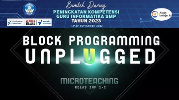 BLOCK PROGRAMMING - UNPLUGGED