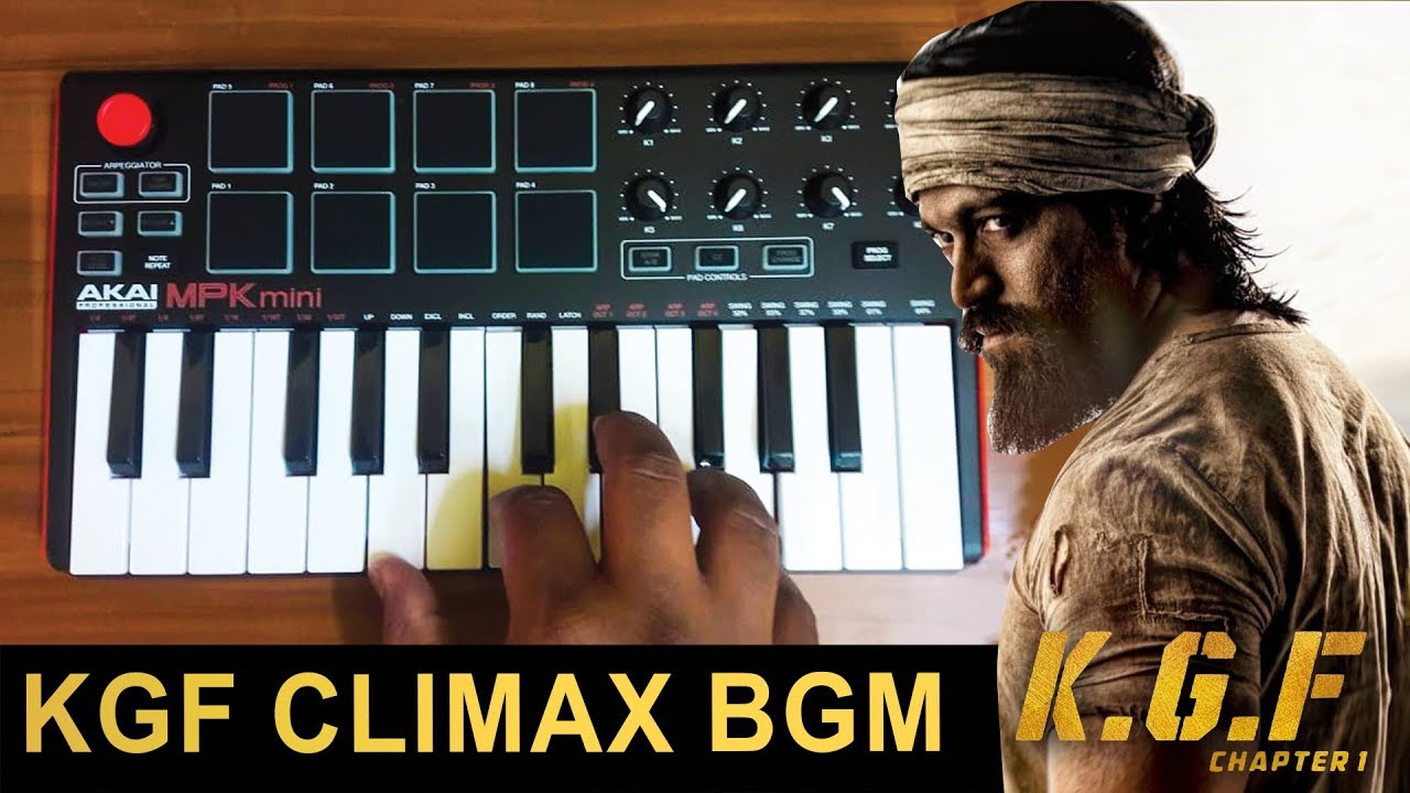 KGF Climax Fight Mass Bgm  Cover By Raj Bharath   Yash  Ravi Basur