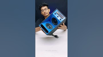 How to make bass Bluetooth Speaker #shots#project #experiment #diyprojects