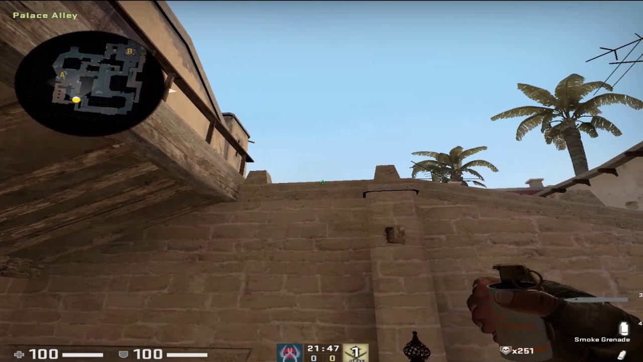 CS:GO-De_Mirage Smoke Bench 2019 - YouTube